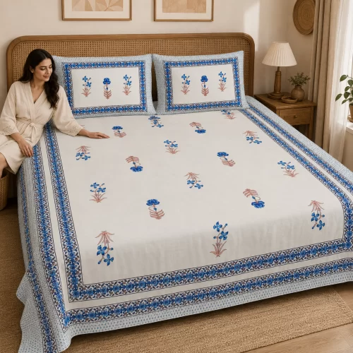 King Size Bedsheet (90 × 108 Inches) 4
