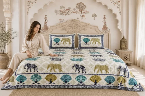 King Size Bedsheet (90 × 108 Inches) 15