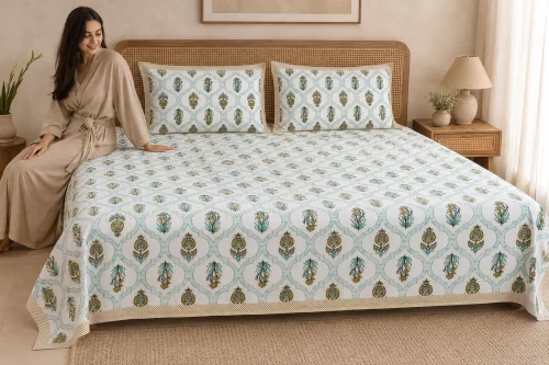 King Size Bedsheet (90 × 108 Inches) 12