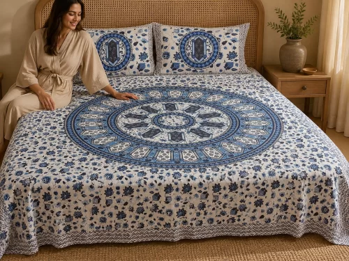 King Size Bedsheet (90 × 108 Inches) 11
