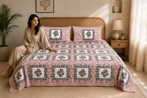 King Size Bedsheet (90 × 108 Inches) 14