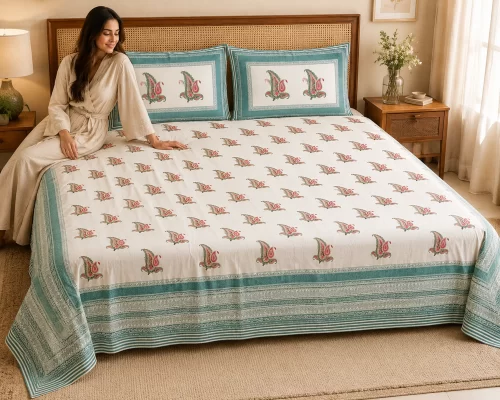 King Size Bedsheet (90 × 108 Inches) 5