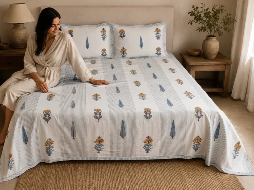 King Size Bedsheet (90 × 108 Inches) 8